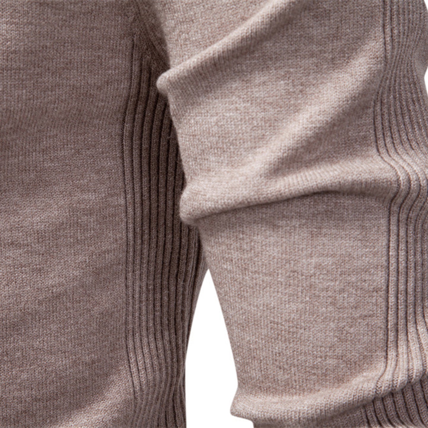 Men’s Mockneck Fall Pullover Sweater