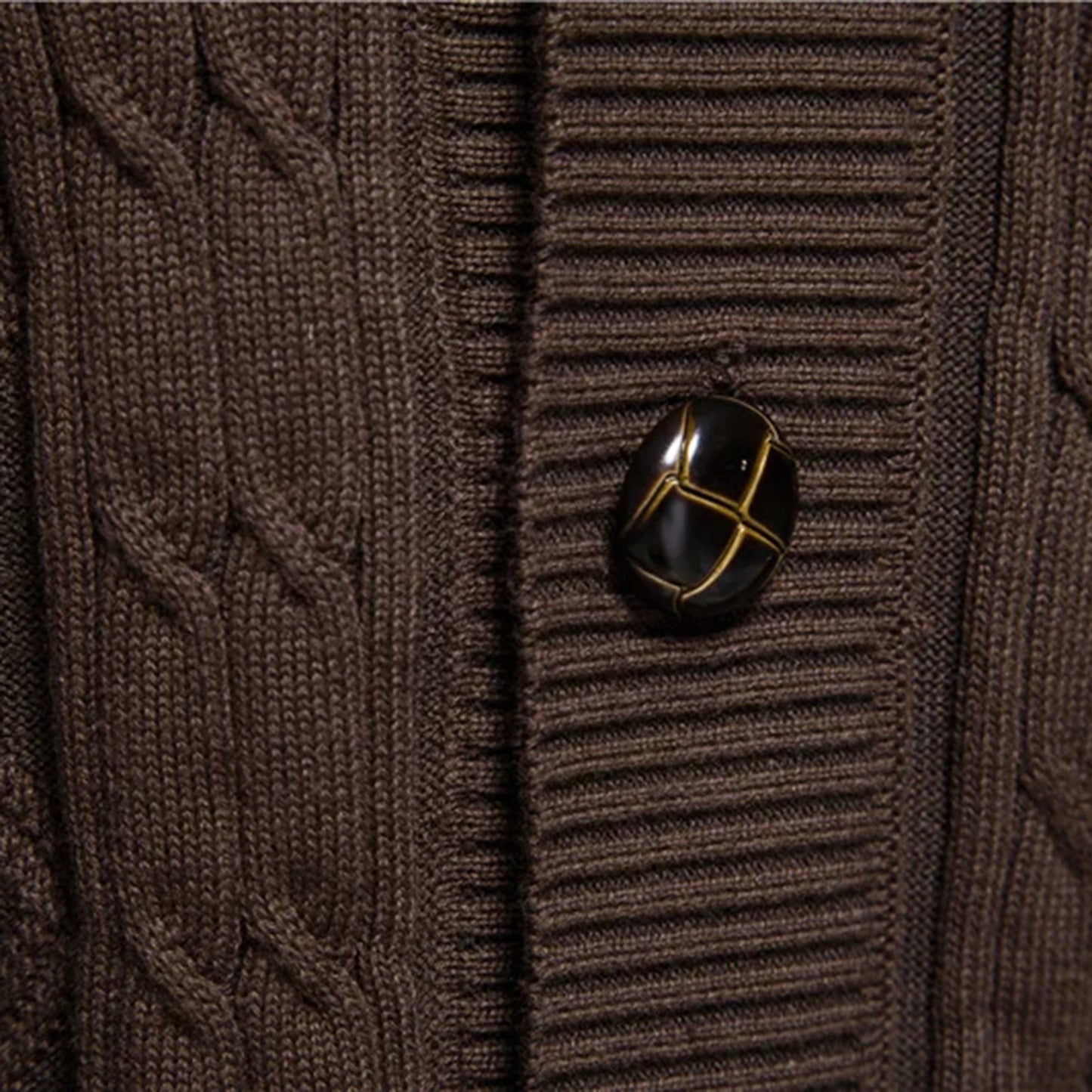 Men’s Oversized Cardigan Sweater