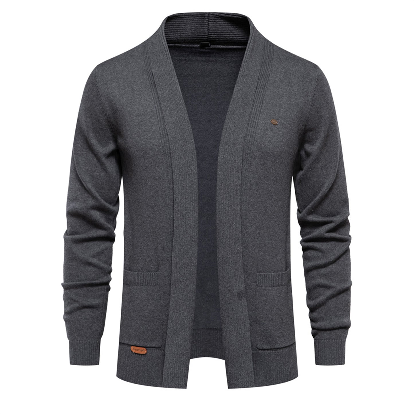 Men’s Pocket Cotton Cardigan Sweater