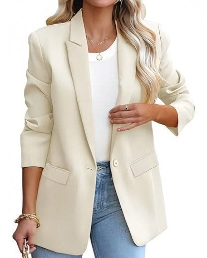 Women’s Casual Loose Blazer with Pockets