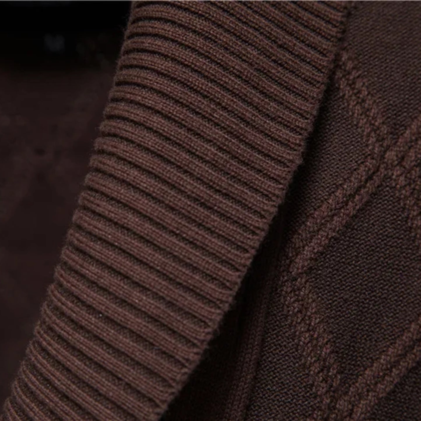 Men’s Oversized Cardigan Sweater