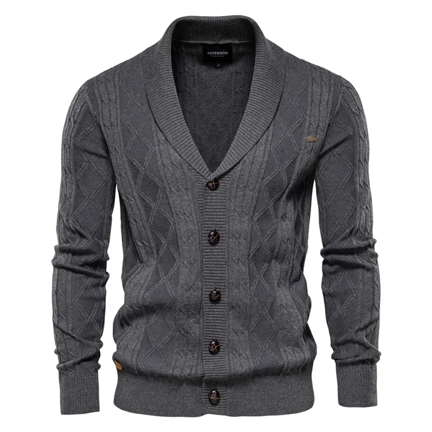 Men’s Oversized Cardigan Sweater