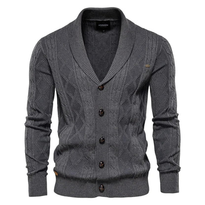 Men’s Oversized Cardigan Sweater