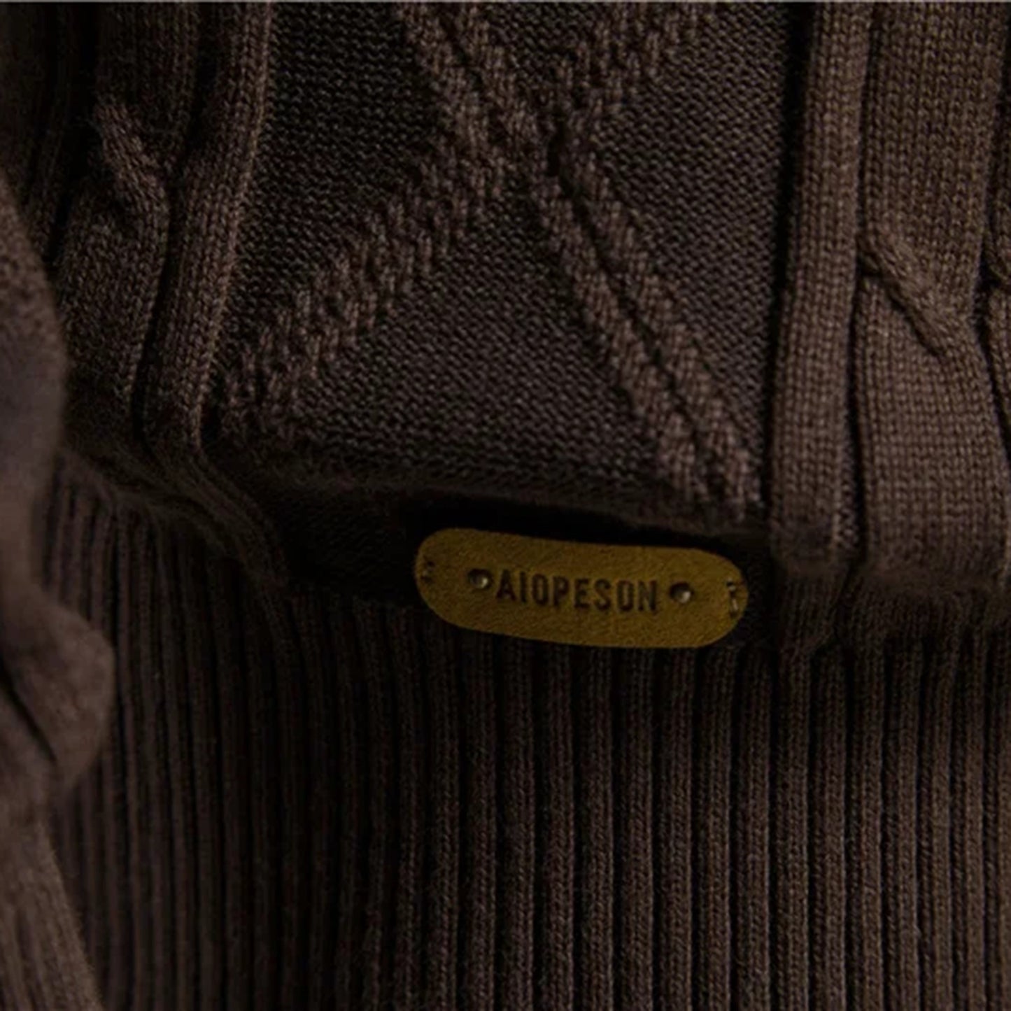 Men’s Oversized Cardigan Sweater