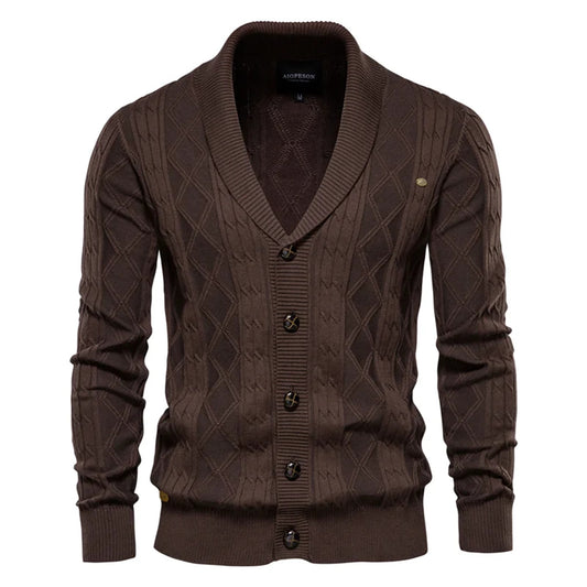 Men’s Oversized Cardigan Sweater