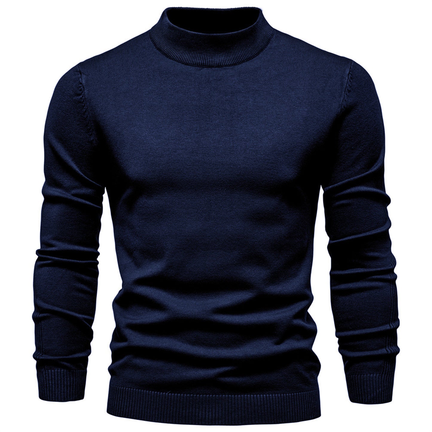 Men’s Mockneck Fall Pullover Sweater