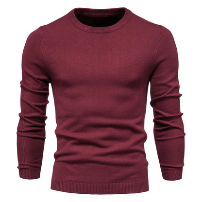 Men's Crewneck Washable Pullover Sweater