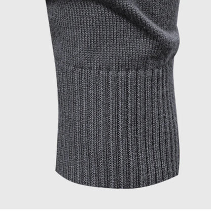 Men’s Pocket Cotton Cardigan Sweater