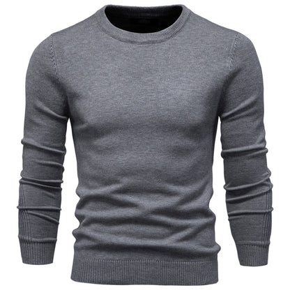 Men's Crewneck Washable Pullover Sweater